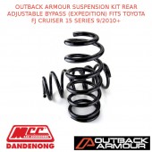 OUTBACK ARMOUR SUSP KIT REAR ADJ BYPASS (EXPD) FITS TOYOTA FJ CRUISER 15S  9/10+